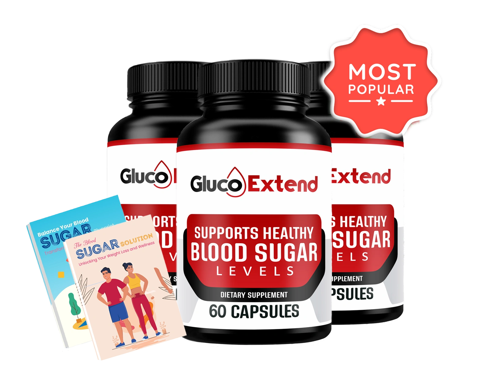 Gluco Extend 3 bottle